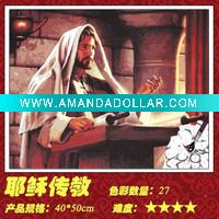 Wholesale Educational Toys Oil Paint by Numbers,Jesus