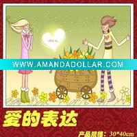 Wholesale DIY paint by Numbers ,Canvas Painting