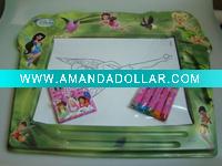 Wholesale kids drawing desk set