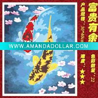 Wholesale DIY paint by Numbers ,Canvas Painting