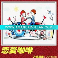 Wholesale DIY paint by Numbers ,Canvas Painting