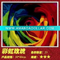 Wholesale DIY paint by Numbers ,Canvas Painting