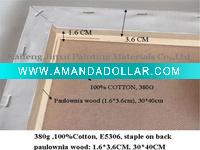 stretched canvas