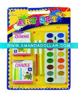 Wholesale 6pc Artist Set W/Brush - A07675