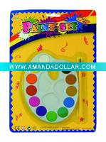 Wholesale 14pc Paint Set W/Brush - A07681