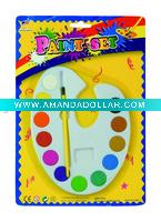 14pc Paint Set W/Brush - A07673