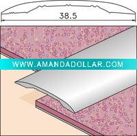 Wholesale Cover strips -Aluminium Flooring Profile -Self Adhesive