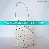 Wooden Rabbit Basket