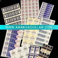 2011 new self adhesive label