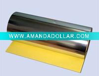 Wholesale high reflective rate and self adhesive aluminum solar metallized PET film