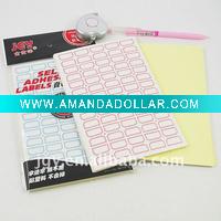 adhesive transparent paper