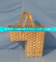 wood basket