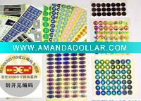 Wholesale different kinds adhesive label with beautiful design