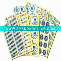 Permanent Adhesive Stickers
