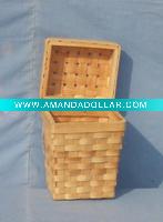 wood basket