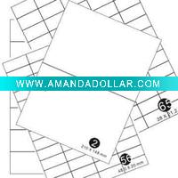 adhesive laser label