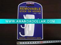 plastic adhesive hook