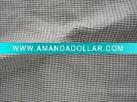 Wholesale 100% poly memory yarn dyed check fabric