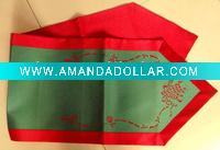 Wholesale cut work,double color table runner,christmas runner