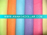 Plain dyed fleece fabric