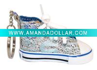 Wholesale boot shoes key chain,promotion key chain ,keychain gift with watch