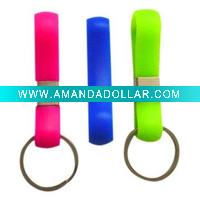 Wholesale Newest silicone key chain