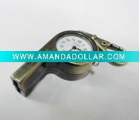 Wholesale Classic style whistle shape key chain watchs