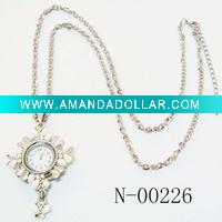 Wholesale watch pendant with metal chain