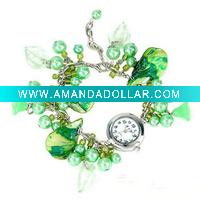 Wholesale fashion bracelet chain with watch