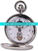 Wholesale alloy pocket watch with chain