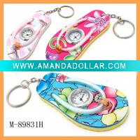 Wholesale lovely Key chain, watch key ring,promotional gift