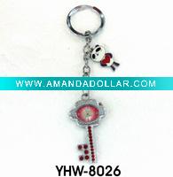 Wholesale Key chain watch/novelty watch/key watch/lovely watch(YHW-8026)