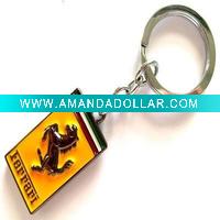 Wholesale metal soft enamel keychain