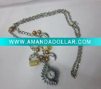 Wholesale 2010 Hot Sale Fashion necklace with watch