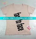 Wholesale 100% cotton women T-shirts