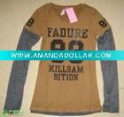 Wholesale women long sleeve t-shirt
