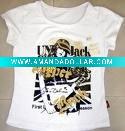 Wholesale 100%cotton made women T-shirts