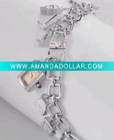 fashion bracelet chain with watch