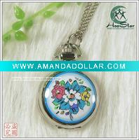Wholesale Pendant Child Jewelry Chain Watch Necklace Pocket