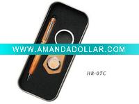 Wholesale fashion Gift pen set with watch