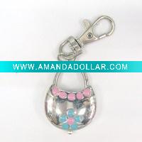 Wholesale 2011 fashion lady key chain watch
