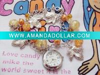 Wholesale fashion bracelet chain with watch