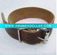Wholesale Watch Chain Leather Bracelet