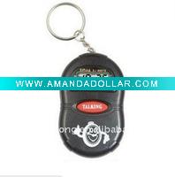 Wholesale Fashion digital watch keyring Talking key ring skeleton key chain wedding favors keychain