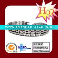 Wholesale Fashionable Titanium Watch Bracelet