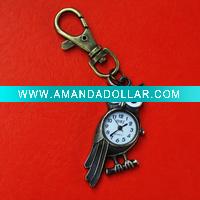 Wholesale new design keychain & chaining watch