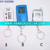 Key chain watch