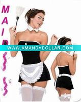 Wholesale Sexy Costumes Lovely Maid with Apron