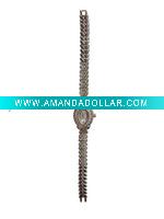 Wholesale Silver hand chain watch