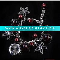 Wholesale fashion bracelet chain with watch